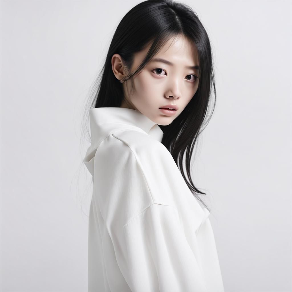 Contrasting Impure Black and Pure White