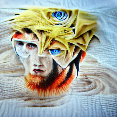 Hyperrealistic Anime Viking Fusion