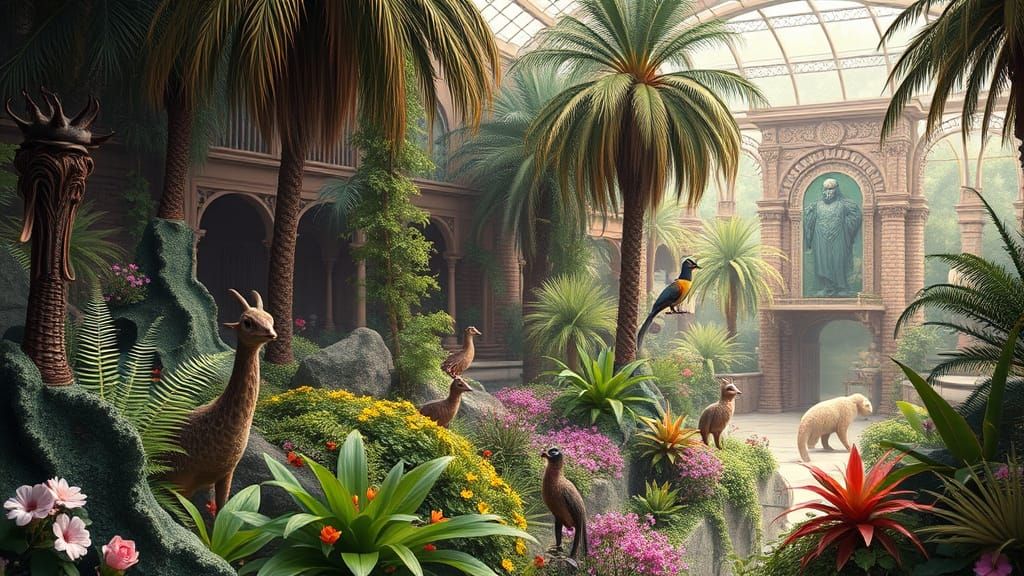 Victorian Wildlife Zoo in Exquisite Detail