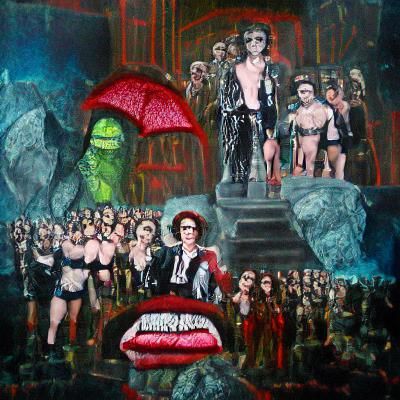 Rocky Horror Picture Show in Doré Style