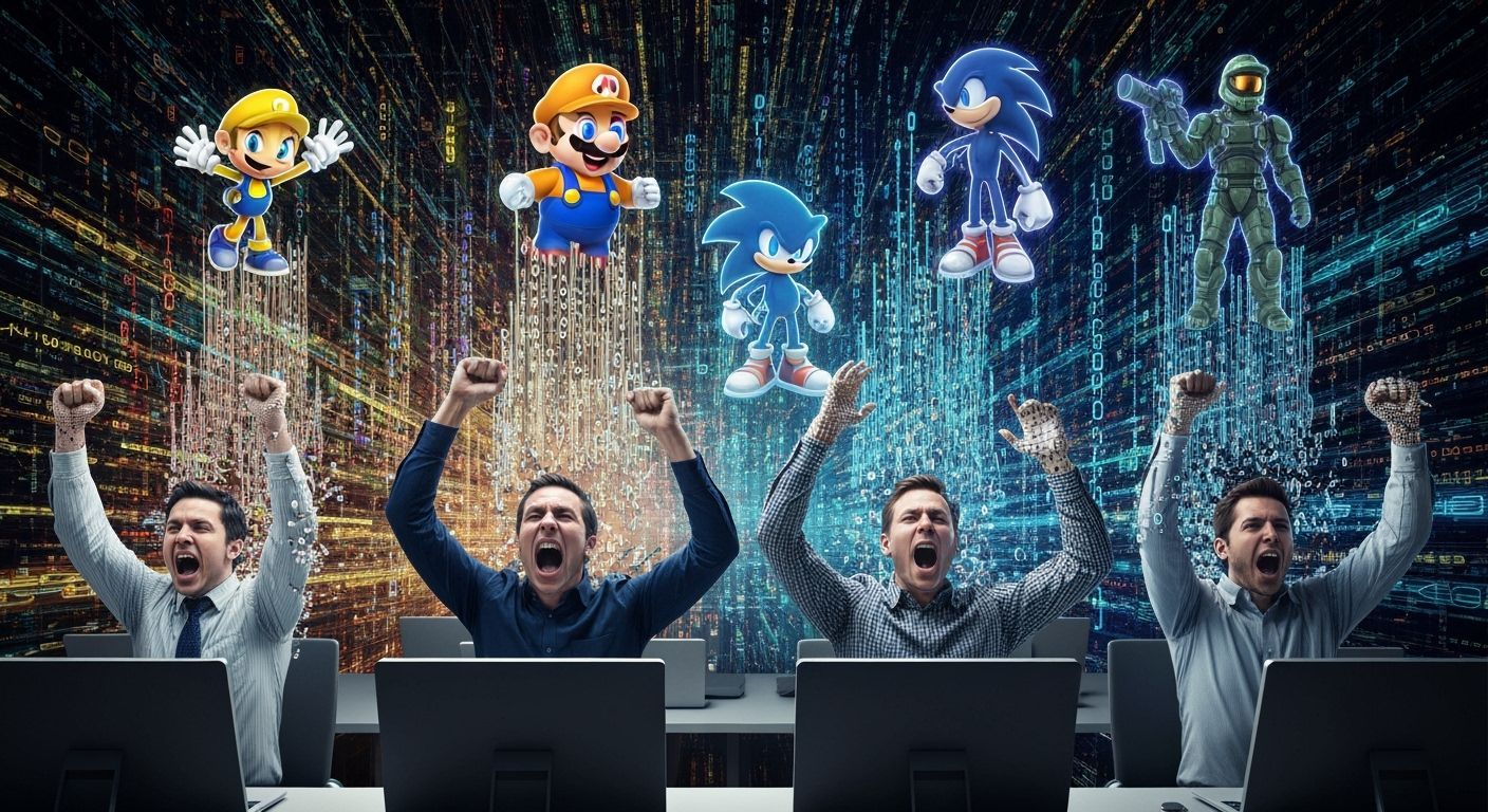 Programmers Dissolving into Digital Game Worlds