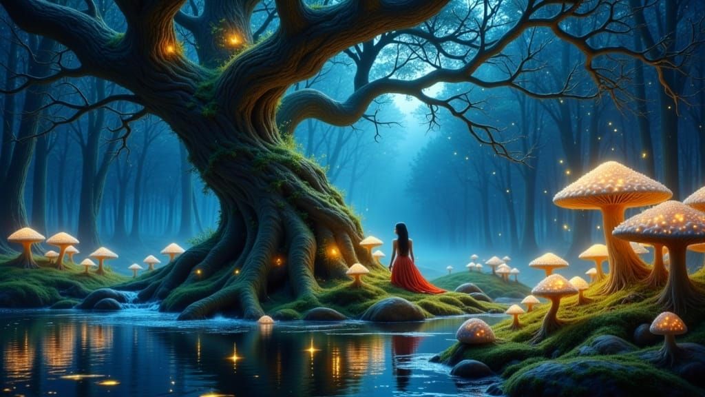 sparkle in the night