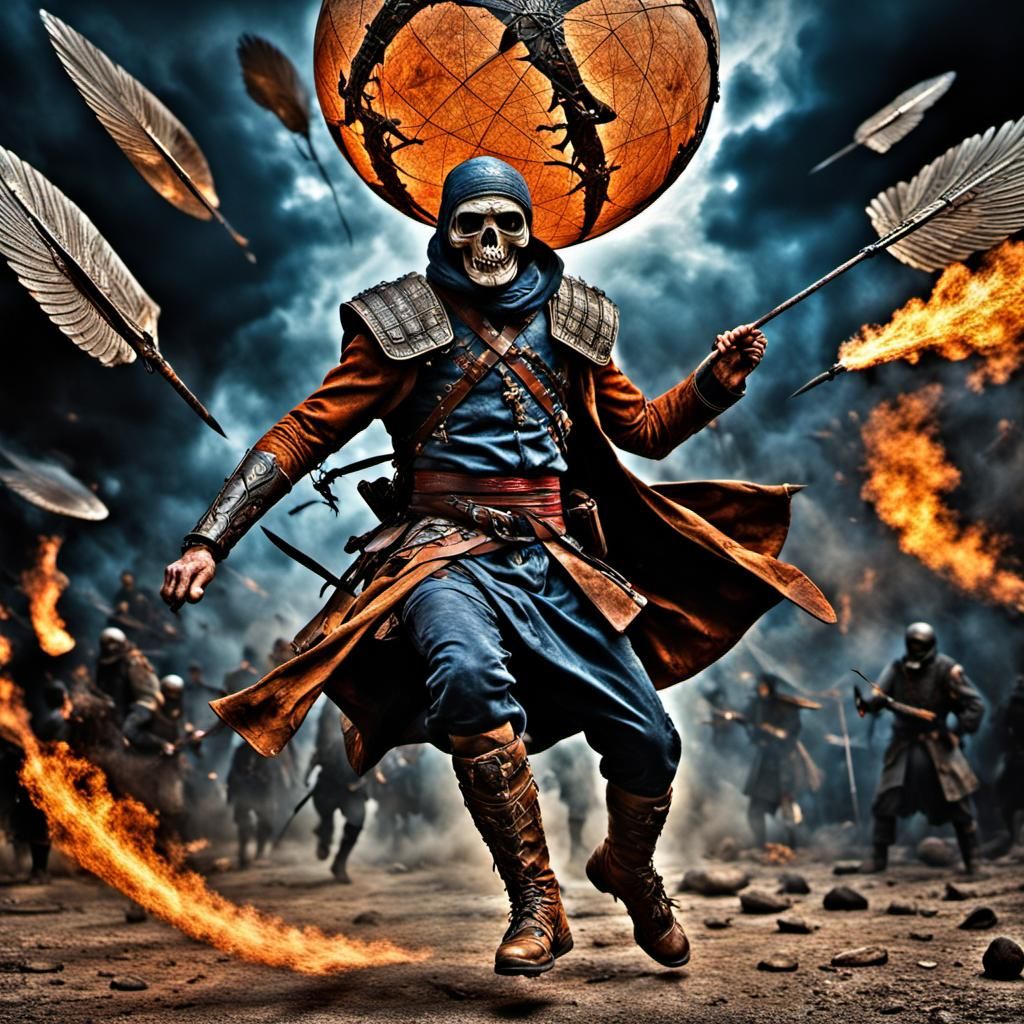 Dynamic Soccer Action in Hyperrealistic Style