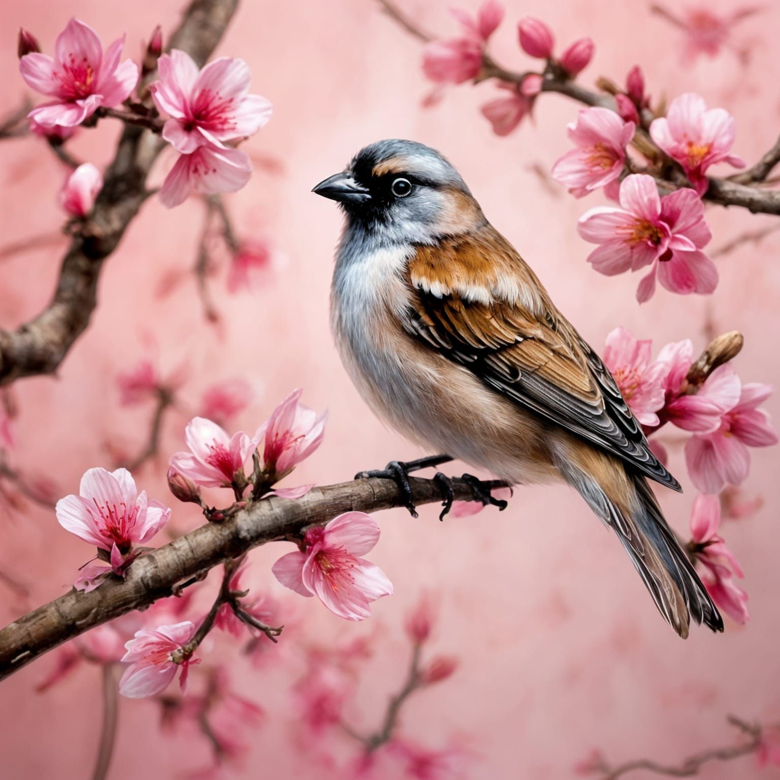 A beautiful sparrow
