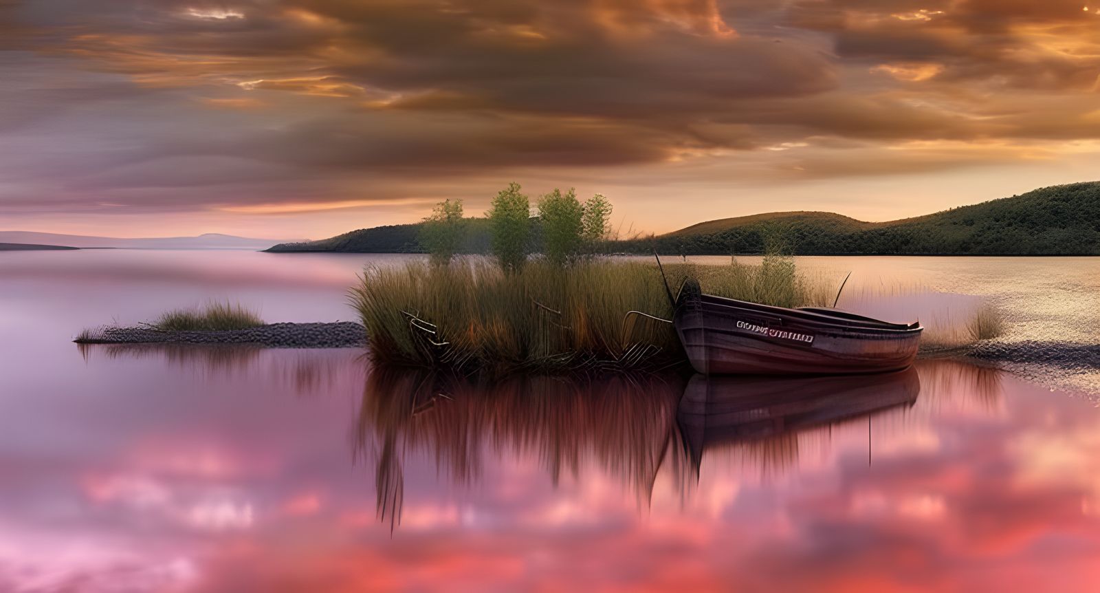 Still Lake Landscape Photography in Hyperreal Detail