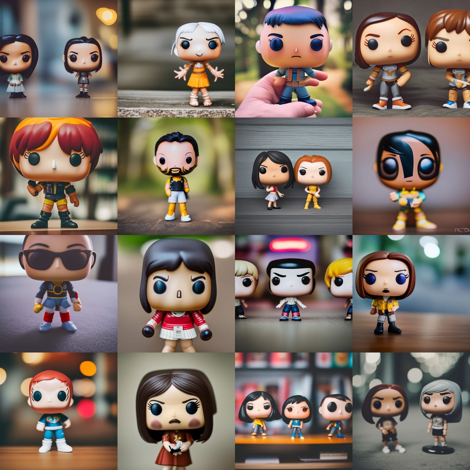 Funko Pop Figurine in Professional Photo