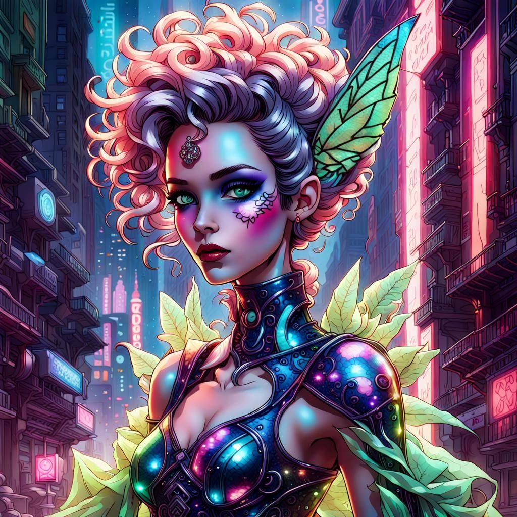 Cyberpunk Pixie