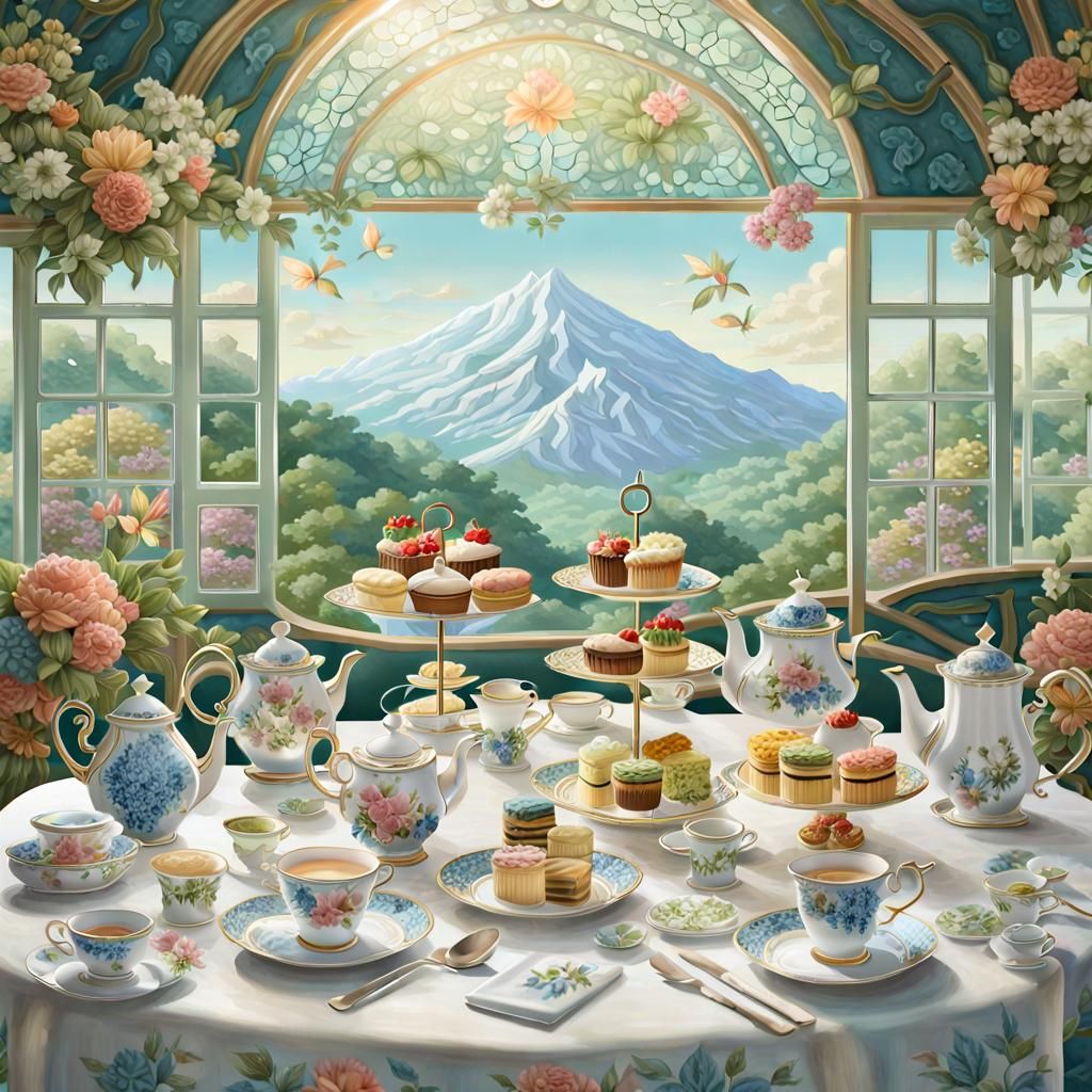 Elegant Tea Party at Chattanooga Choo Choo