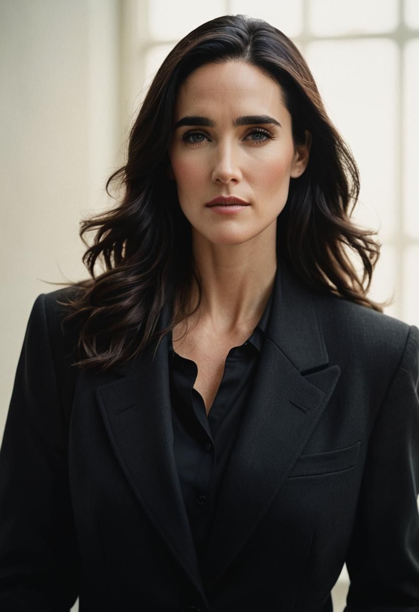 Timeless Elegant Portrait of a Young Woman