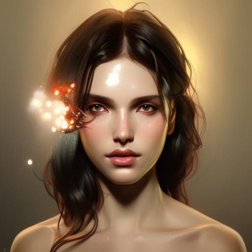 Hyperdetailed Portrait in Striking Lighting