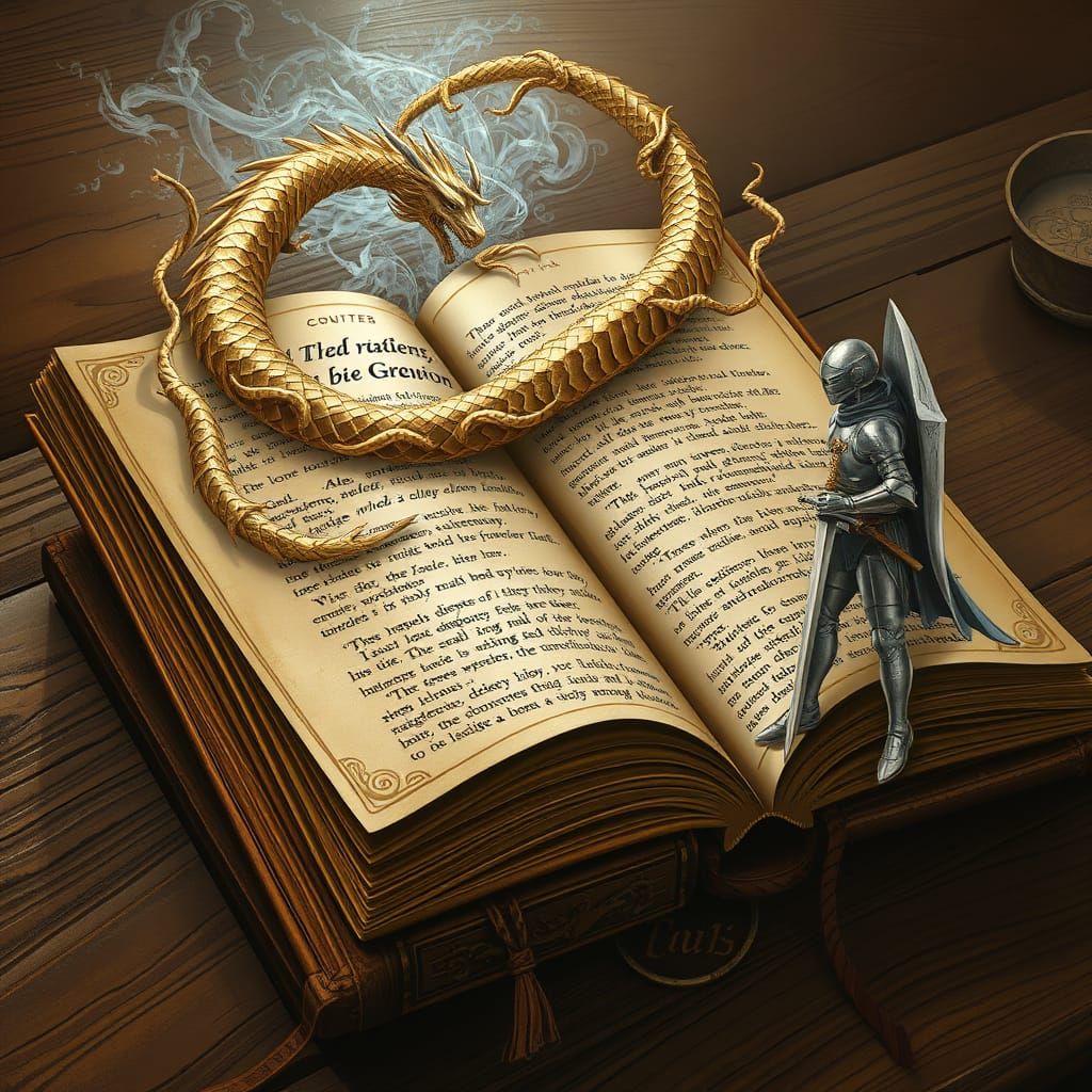 Enchanted Book of Whispers: A Dreamlike Realm Unfolds