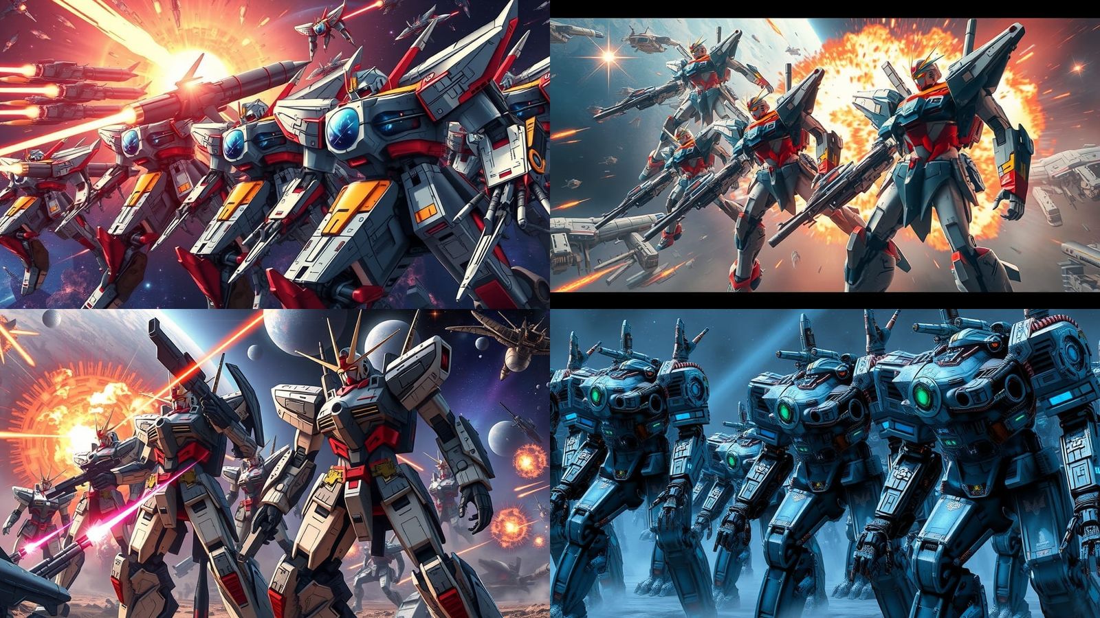 Epic Mecha War in Galaxy Space, Macross Animation