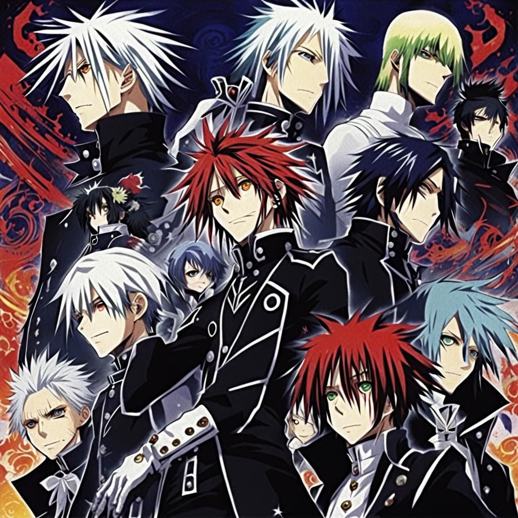 D Gray-man Character Illustration