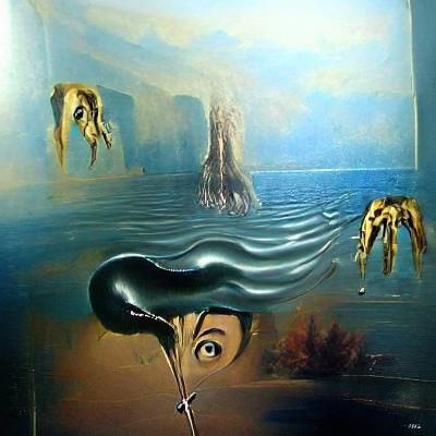 Surreal Thalassophobia in Oil on Canvas