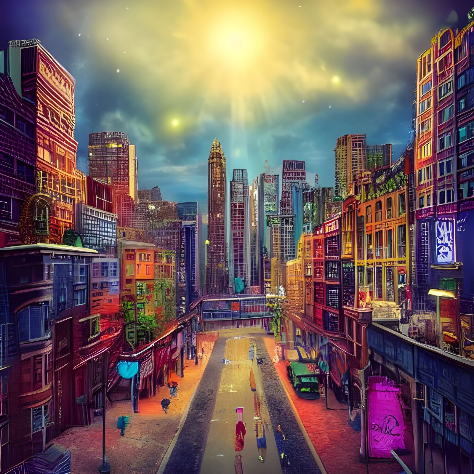 A City Made of Musical Instruments