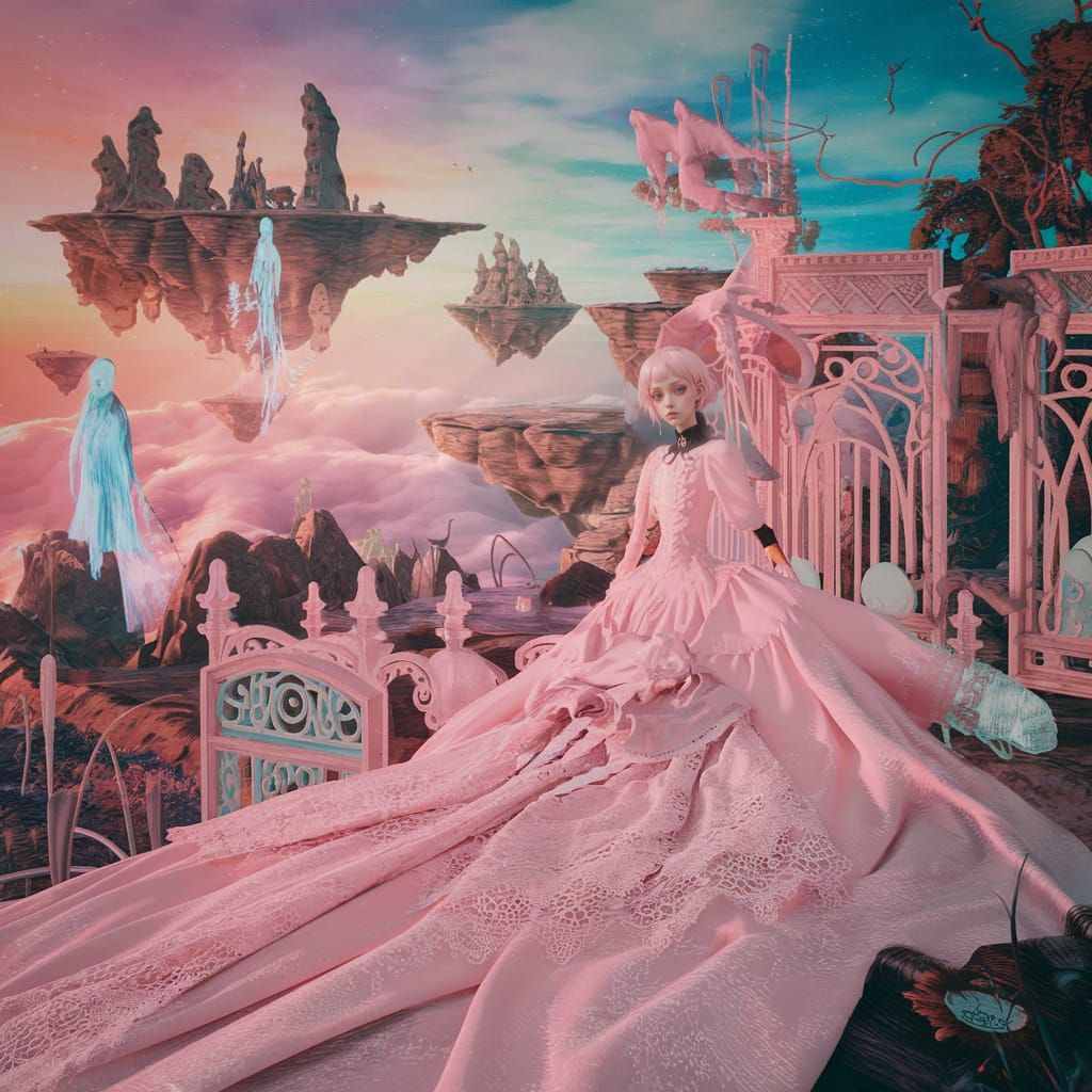 Pastel Goth Fantasy World