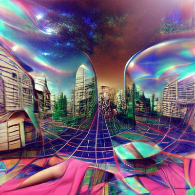 Abstract Visualization of Alternate Realities