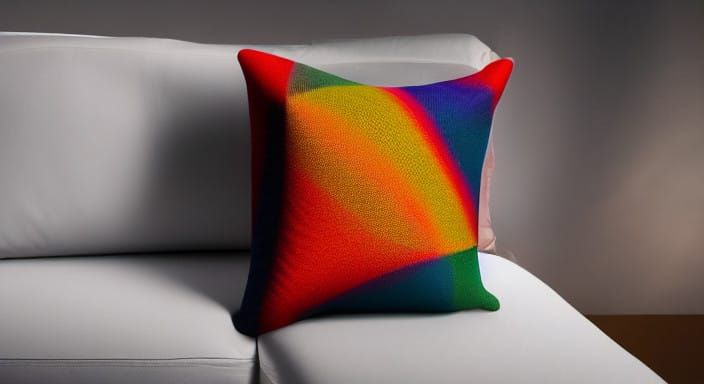 Vibrant CG Image Depicting a Man's Fall