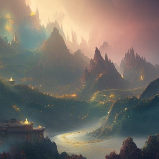 Fantastical LGBTQ Concept Art in Deep Color