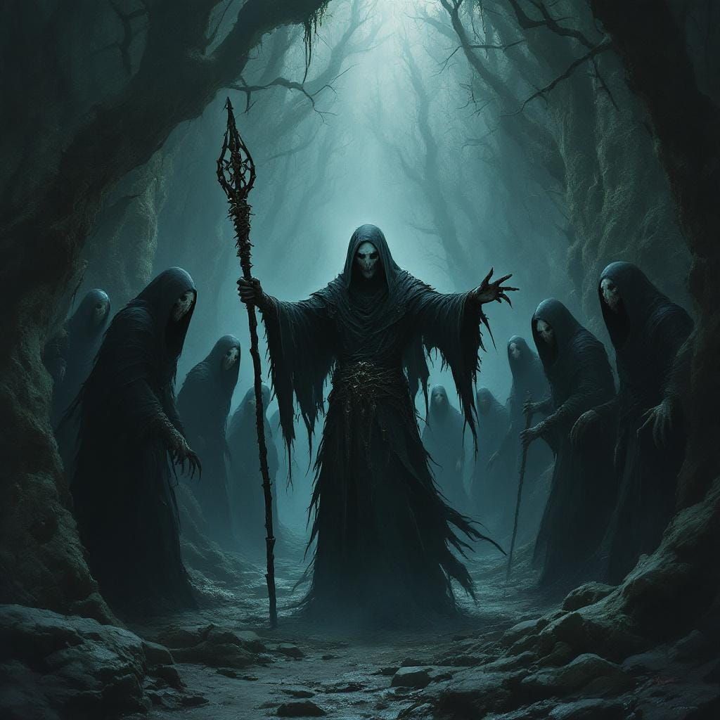 Avolakia Cleric in Dark Mystical Lowerdark Nest