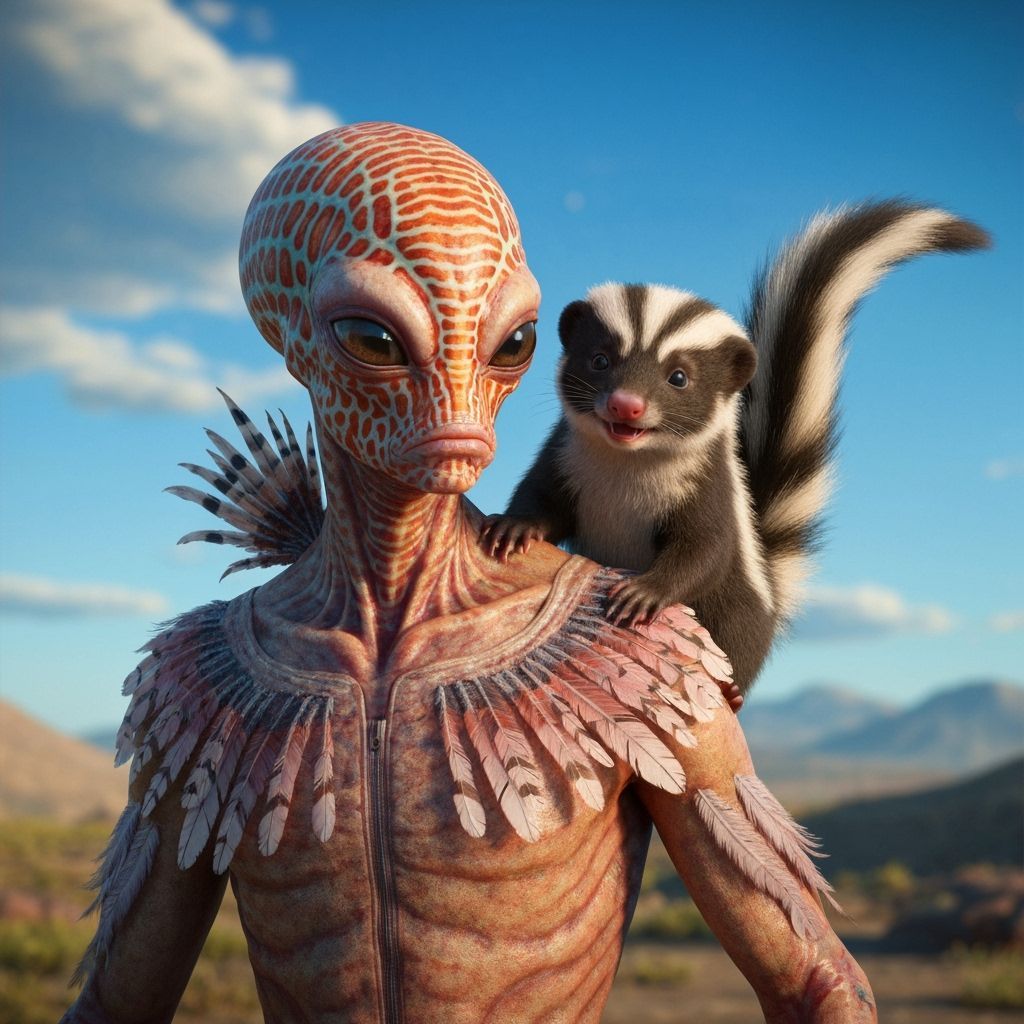 They came from different worlds...