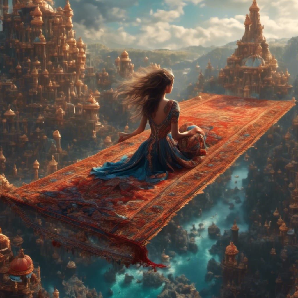 Hyperrealistic Magic Carpet Ride
