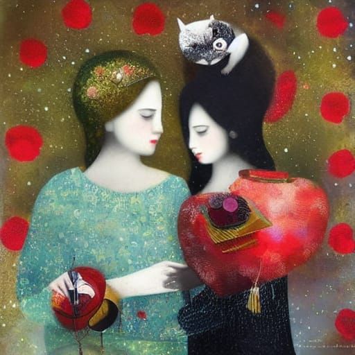 Intimate Portraits of Women in Friendship