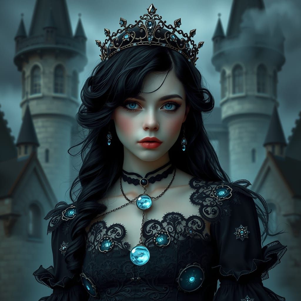 Cyberpunk Gothic Romance Queen