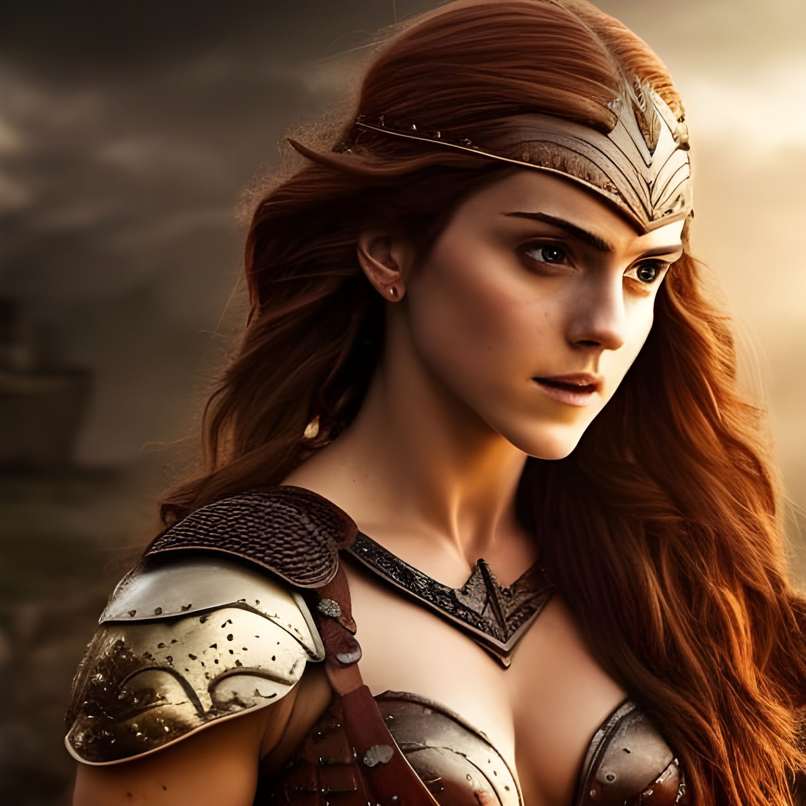 Emma Watson as Red Sonja v.1