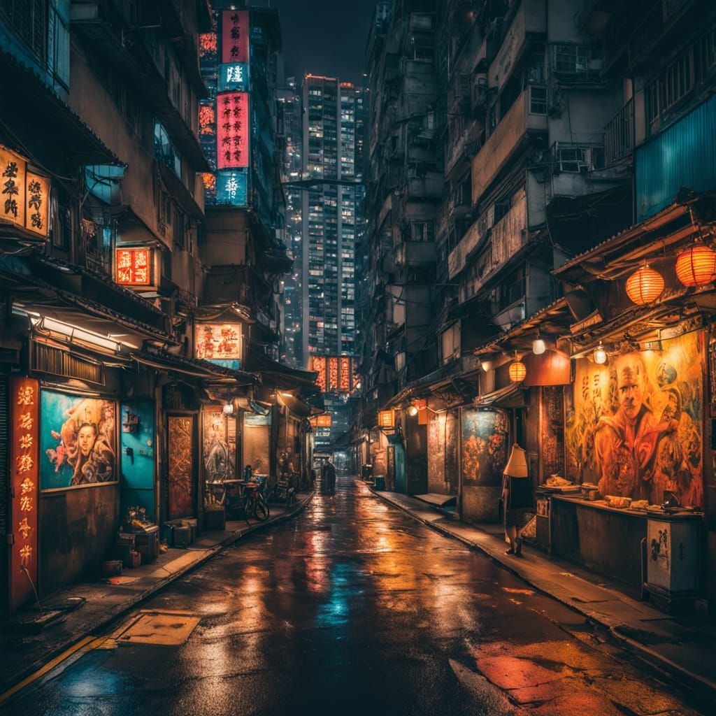 Hyperrealistic Hong Kong Street Art Scene