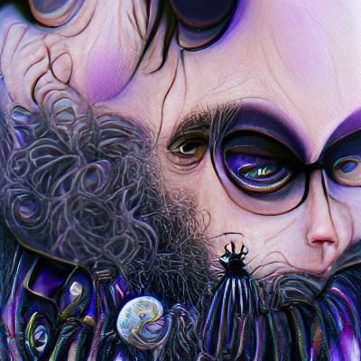 The Biggest Beard in the Universe: Tim Burton Style
