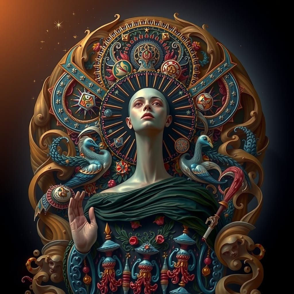 Masterpiece Painting Embodies Beauty and Truth