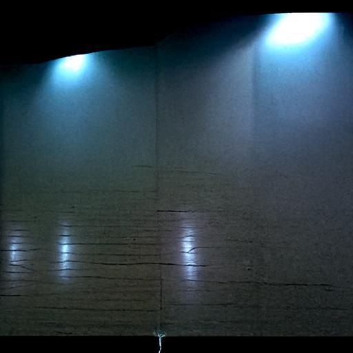 School Auditorium Interior: An AI Generated Image