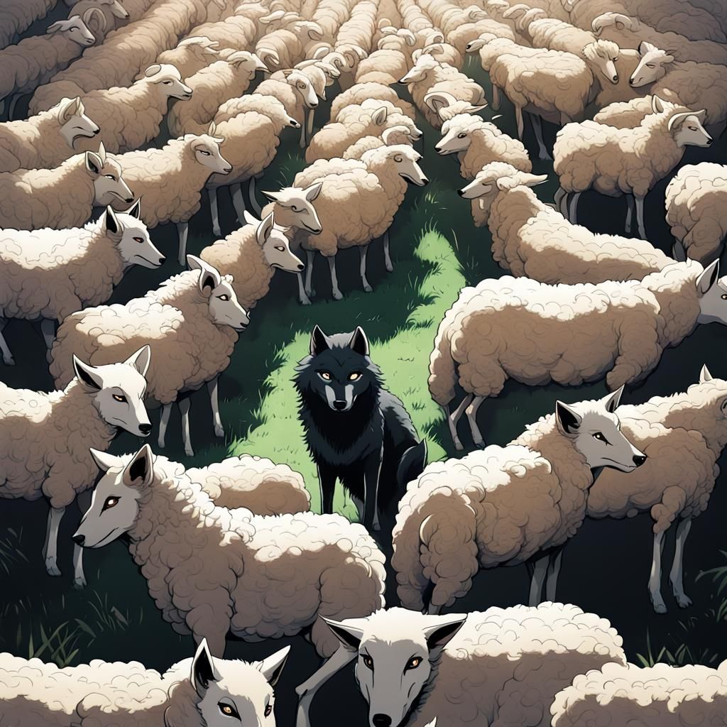 Wolf in Sheep's Clothing, Anime Style