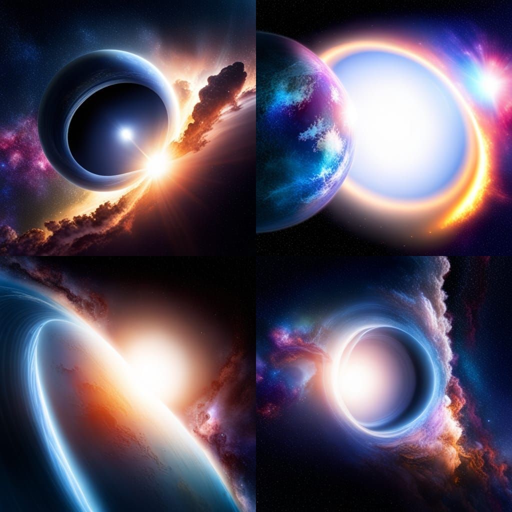 Torus Planet Amidst Stars and Nebulae