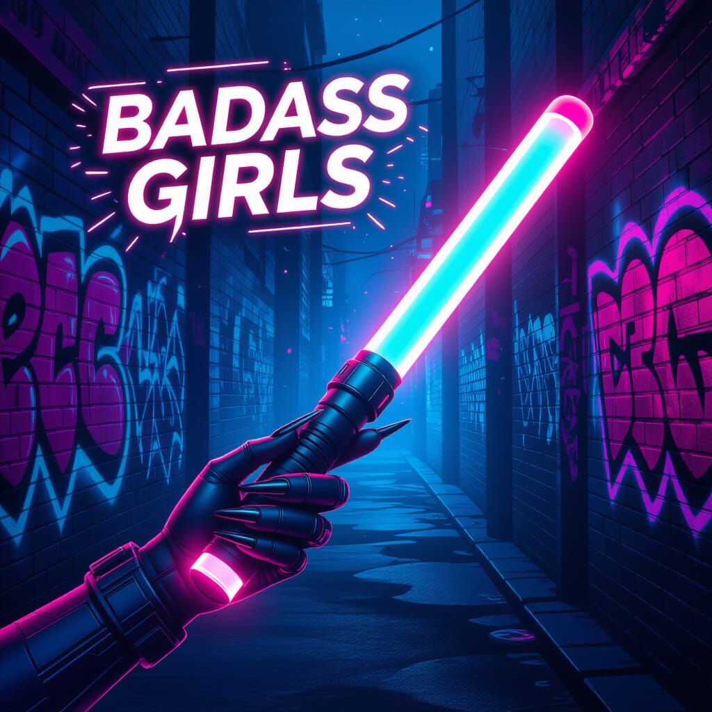 Cyberpunk Light Stick for Badass Girls