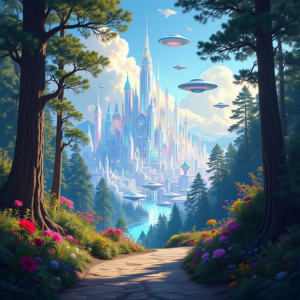 Magical Forest Path to White City