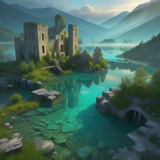 Fantastical Ancient Ruins in the Prespa Lakes