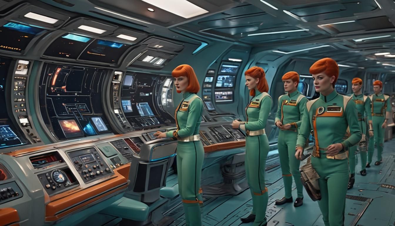 Starship Redhead Squad