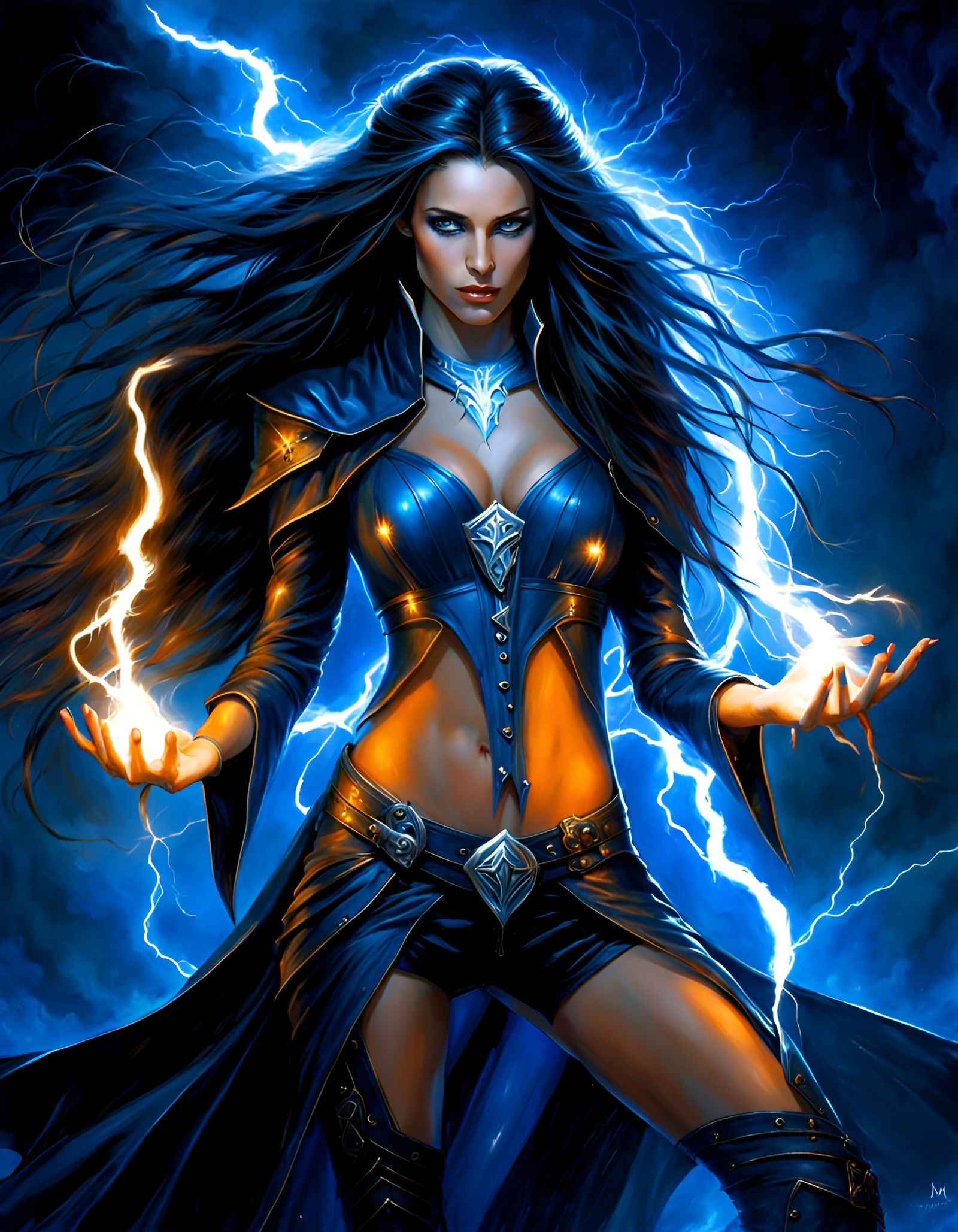 High Fantasy Petite Sorceress