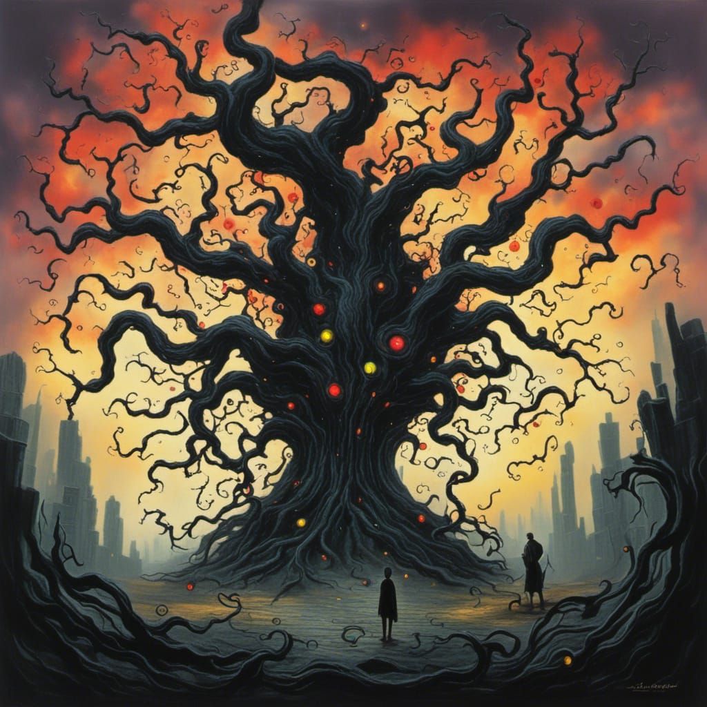 Twisted Trees in a Strange World