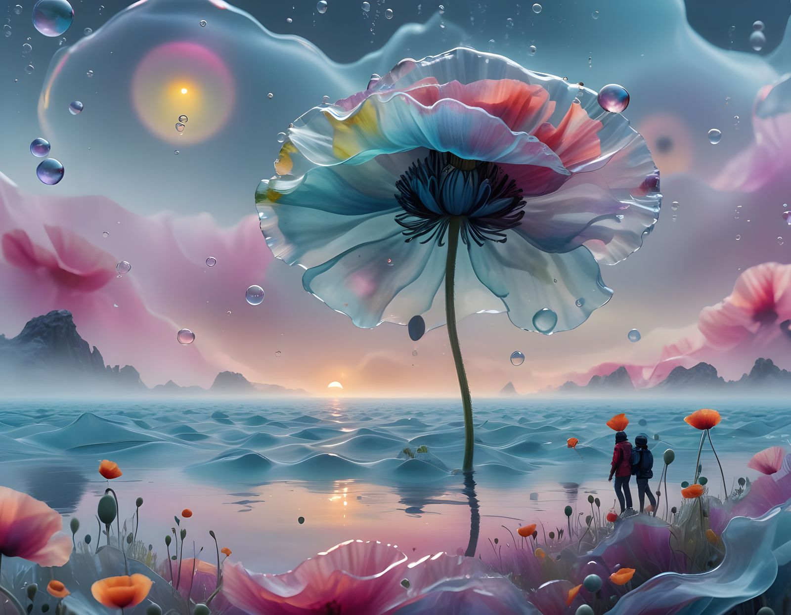 Un jardin d'eau