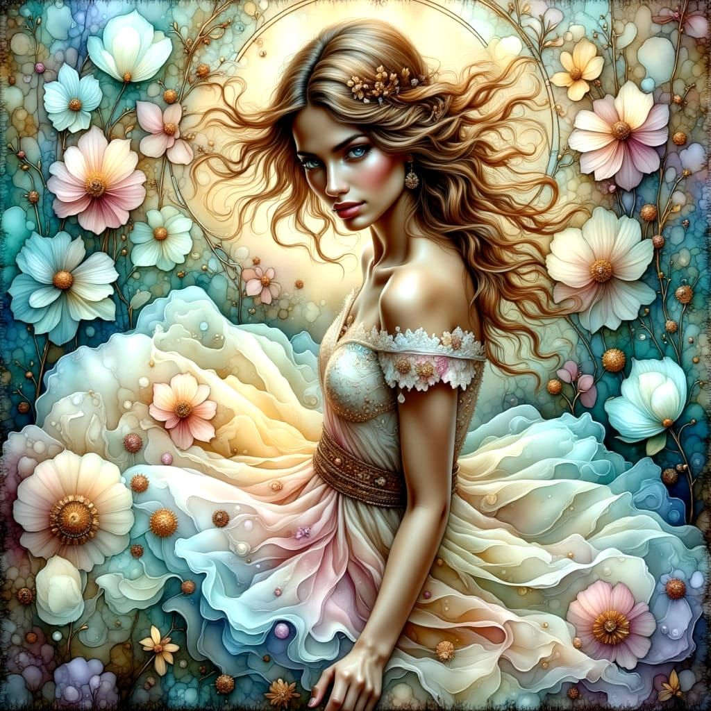 Whirlwind Romance in Dreamy Pastel Hues