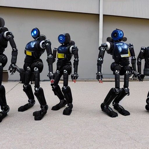 Robotic Resistance Team Ready for Battle