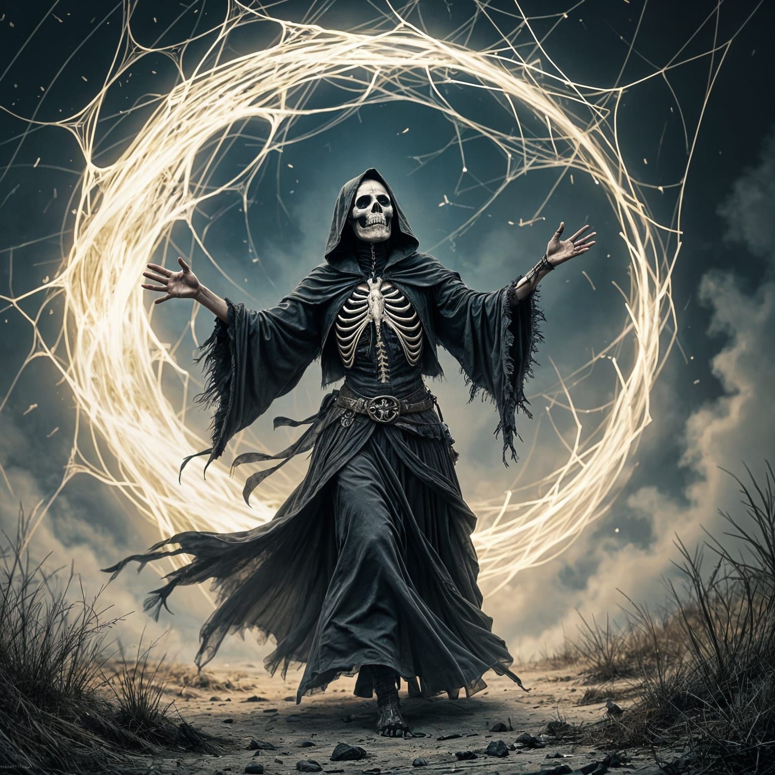 AI Interpretation of Danse Macabre