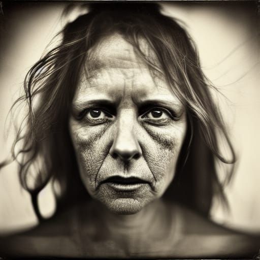 Intense Portrait in Natural Ambient Light