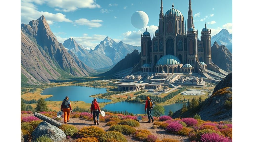 Terran Explorers Discover Alien Structure in Bierstadt Lands...