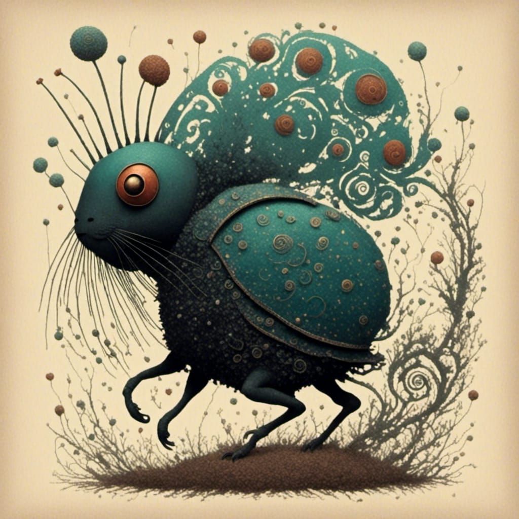 Pastel Horror Meets Cicada Song