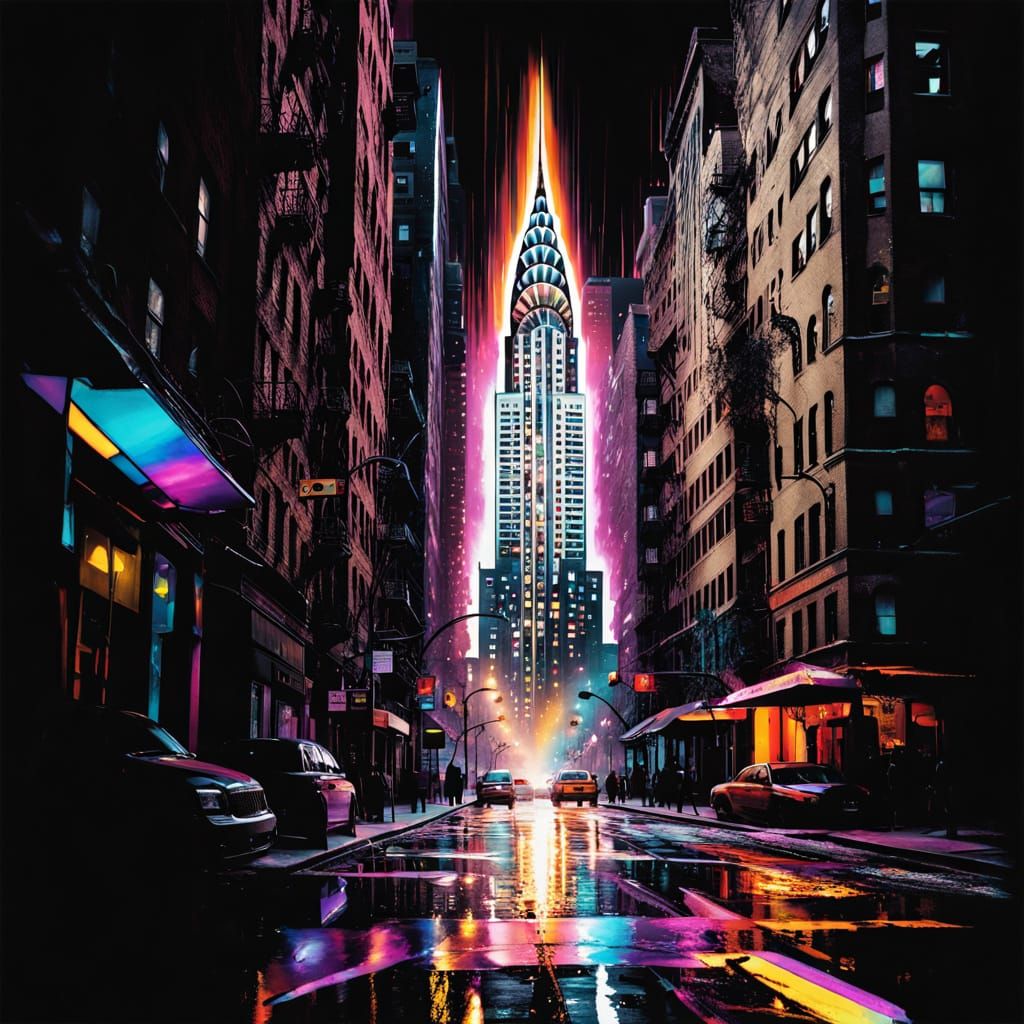 Timeless Art Deco Icon in Urban Decay