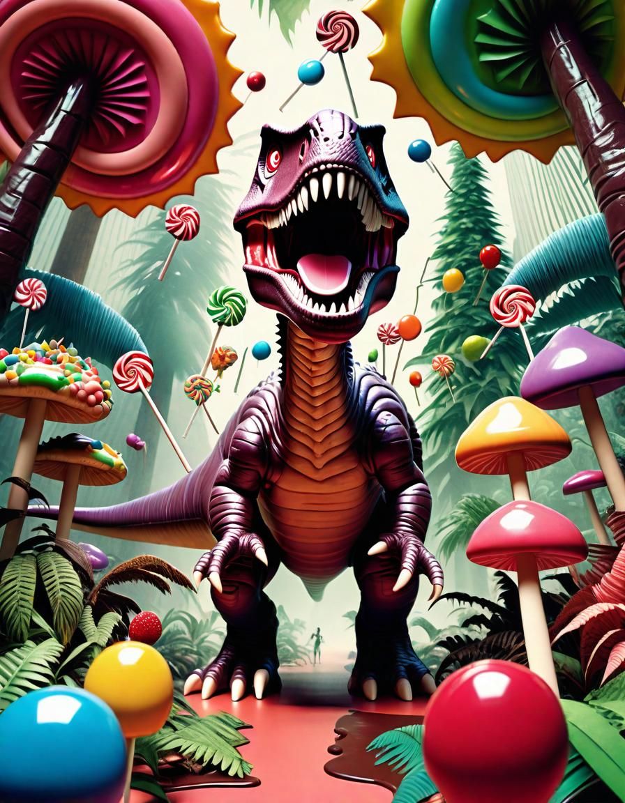 Prehistoric candy. 🦖